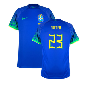 Brazil 2022-23 Away Shirt (XSB) (Mint) (Bremer 23)_0