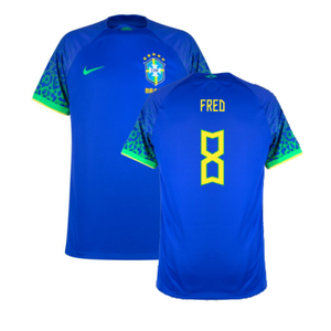 Brazil 2022-23 Away Shirt (XSB) (Mint) (Fred 8)_0