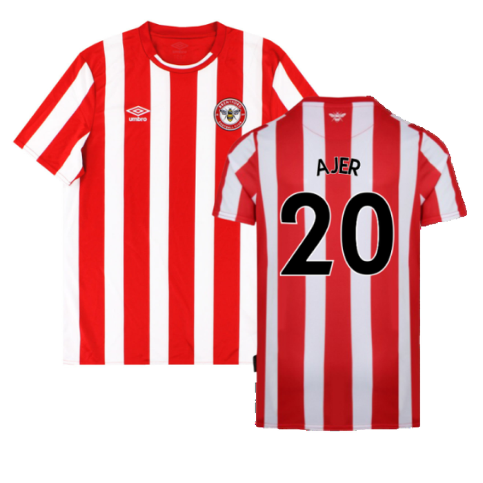 Brentford 2021-23 Home Shirt (3XL) (Mint) (AJER 20)