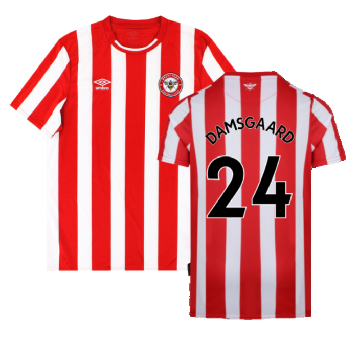 Brentford 2021-23 Home Shirt (M) (Excellent) (DAMSGAARD 24)