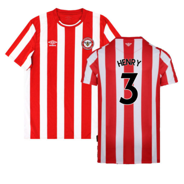 Brentford 2021-23 Home Shirt (3XL) (Mint) (HENRY 3)