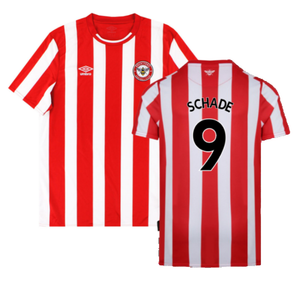 Brentford 2021-23 Home Shirt (S) (Excellent) (Schade 9)_0