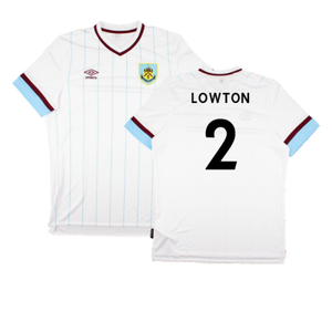 Burnley 2021-22 Away Shirt (Sponsorless) (S) (Mint) (LOWTON 2)_0