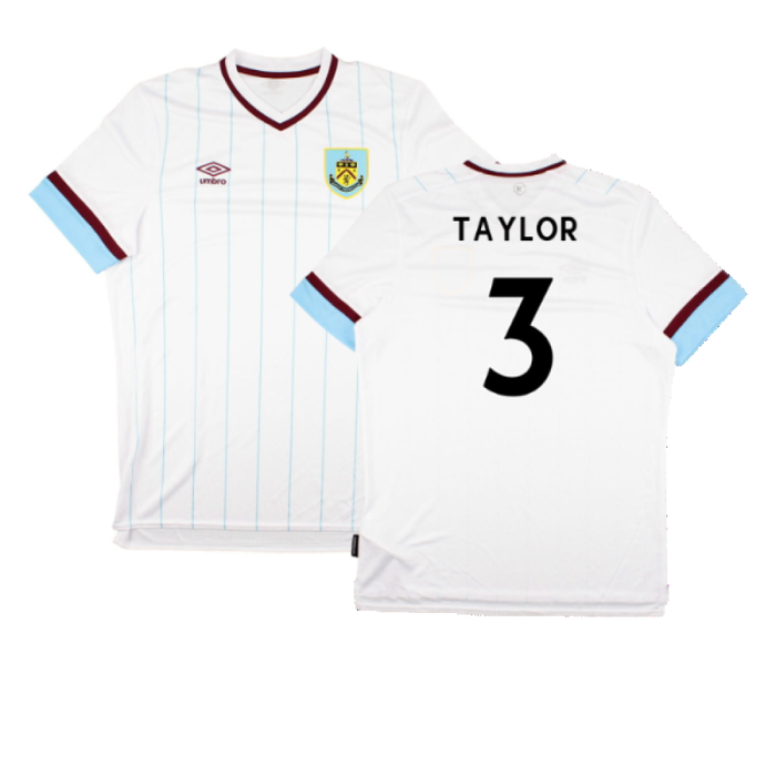 Burnley 2021-22 Away Shirt (Sponsorless) (S) (Mint) (TAYLOR 3)