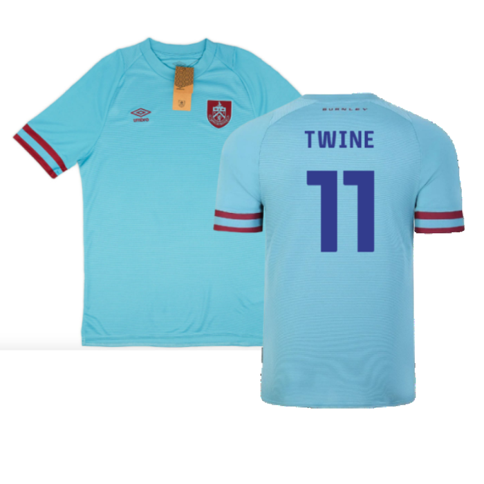 Burnley 2022-23 Away Shirt (Sponsorless) (M) (Mint) (TWINE 11)