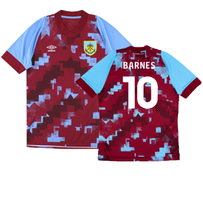 Burnley 2022-23 Home Shirt (XL) (Mint) (BARNES 10)