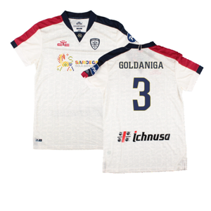 Cagliari 2022-23 Away Shirt (S) (Goldaniga 3) (BNWT)_0