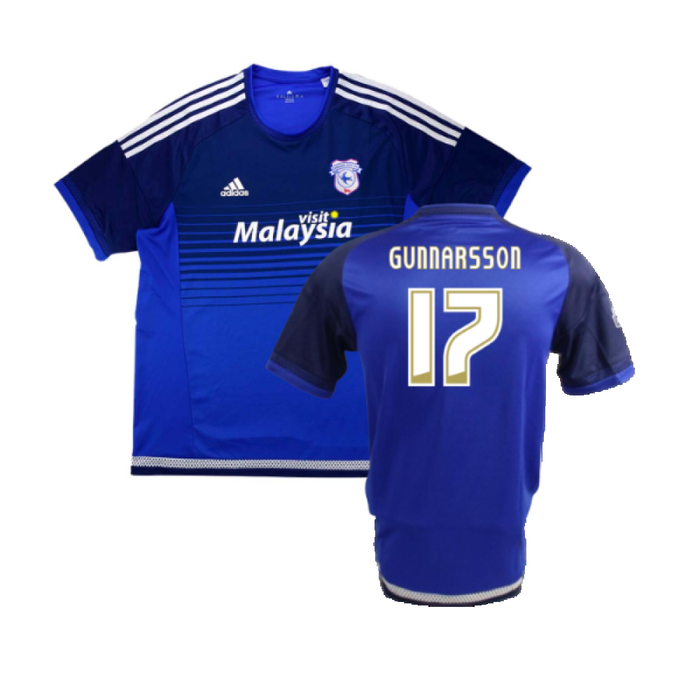 Cardiff 2015-16 Home Shirt (S) (Very Good) (Gunnarsson 17)