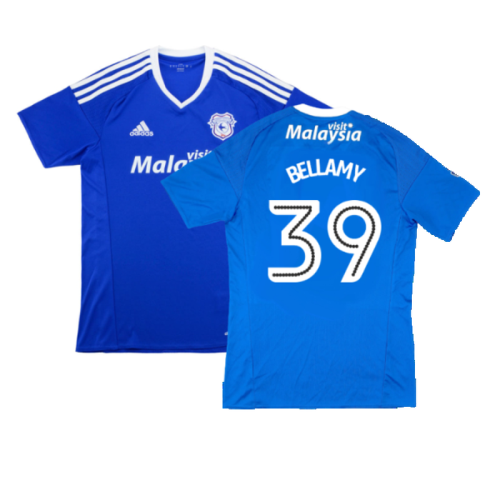 Cardiff 2016-17 Home Shirt (S) (Excellent) (Bellamy 39)