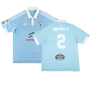 Celta Vigo 2015-16 Home Shirt (S) (Excellent) (Hugo Mallo 2)_0