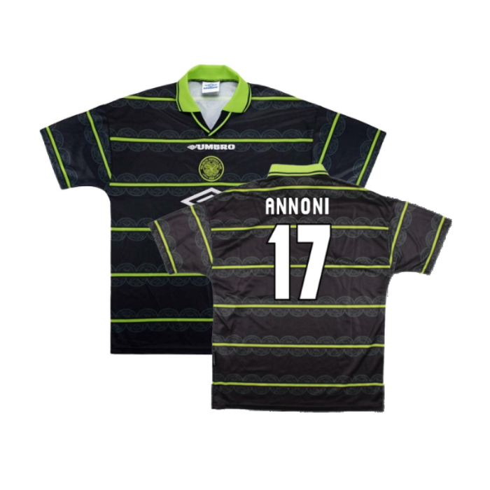 Celtic 1998-99 Away Shirt (XL) (Excellent) (Annoni 17)