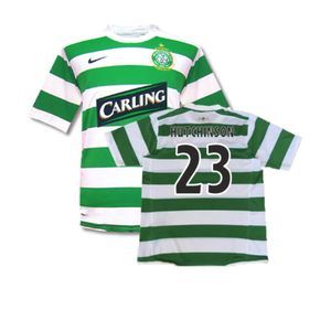 Celtic 2007-08 Home Shirt (M) (Good) (Hutchinson 23)_0