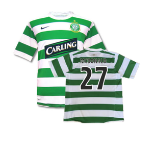 Celtic 2007-08 Home Shirt (M) (Good) (McDonald 27)_0