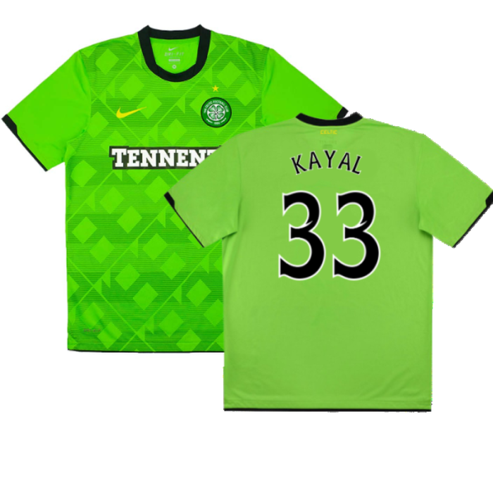 Celtic 2010-11 Away Shirt (XL) (Mint) (Kayal 33)