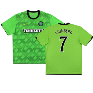 Celtic 2010-11 Away Shirt (L) (Mint) (Ljunberg 7)_0