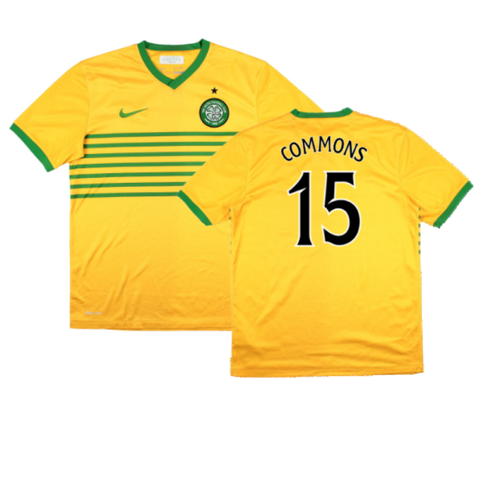 Celtic 2013-14 Away Shirt (Sponsorless) (M) (Very Good) (Commons 15)