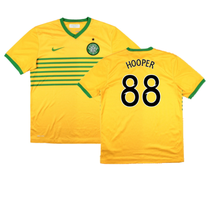 Celtic 2013-14 Away Shirt (Sponsorless) (M) (Very Good) (Hooper 88)