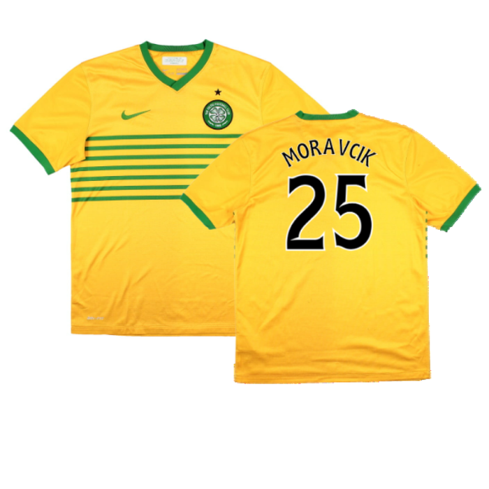 Celtic 2013-14 Away Shirt (Sponsorless) (XL Boys) (Good) (Moravcik 25)