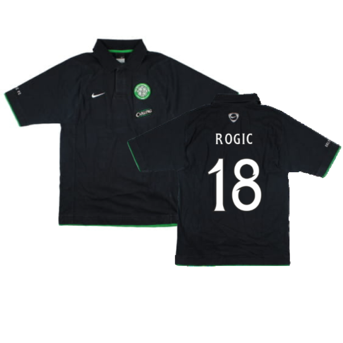 Celtic 2013-15 Nike Polo Shirt (M) (Rogic 18) (Very Good)