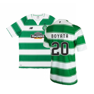 Celtic 2015-16 Home Shirt (Excellent) (Boyata 20)_0