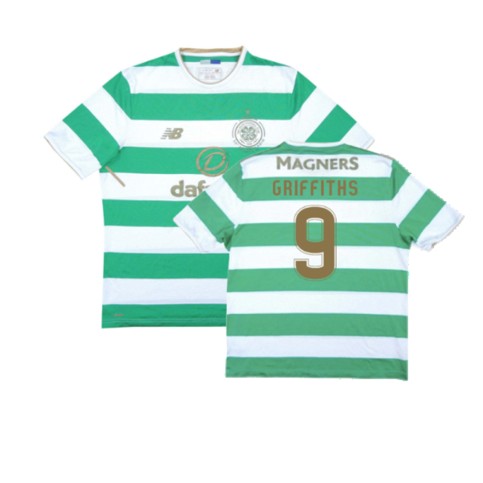 Celtic 2017-18 Home Shirt (Very Good) (Griffiths 9)