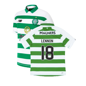 Celtic 2019-20 Home Shirt (Excellent) (Lennon 18)_0