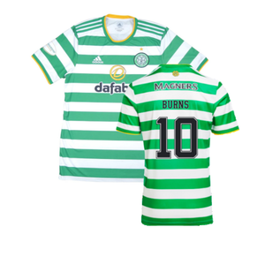 Celtic 2020-21 Home Shirt (L) (Mint) (BURNS 10)_0