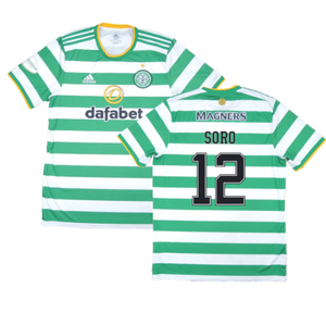 Celtic 2020-21 Home Shirt (XL) (Mint) (SORO 12)_0