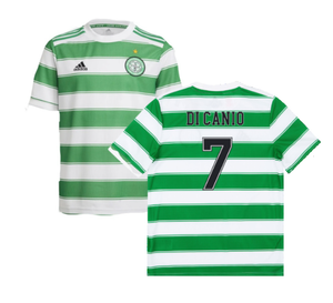 Celtic 2021-22 Home Shirt (Sponsorless) (L) (DI CANIO 7) (Good)_0