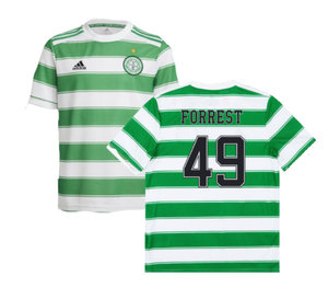 Celtic 2021-22 Home Shirt (Sponsorless) (L) (FORREST 49) (Good)_0