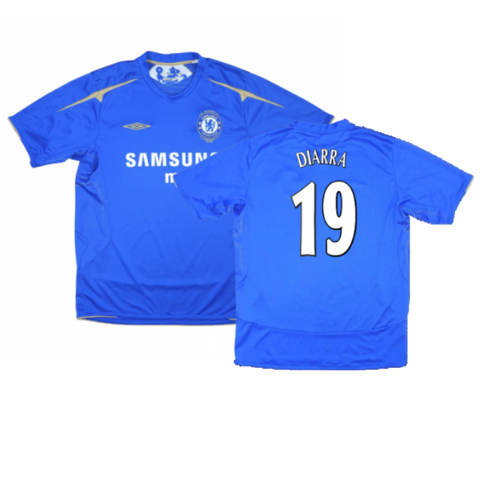 Chelsea 2005-06 Home Shirt (Excellent) (Diarra 19)