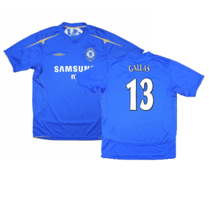 Chelsea 2005-06 Home Shirt (L) (Excellent) (Gallas 13)_0