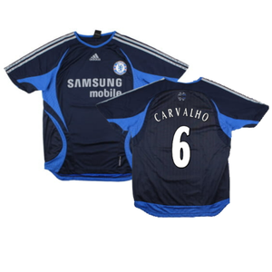 Chelsea 2006-07 Adidas Training Shirt (L) (Carvalho 6) (Excellent)_0