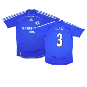 Chelsea 2006-08 Home Shirt (M) (Very Good) (A.Cole 3)_0