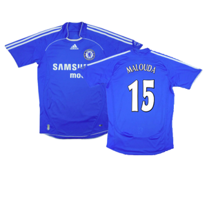 Chelsea 2006-08 Home Shirt (M) (Very Good) (Malouda 15)_0