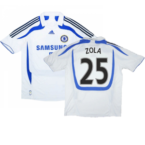 Chelsea 2007-08 Third Shirt (M) (Good) (Zola 25)_0