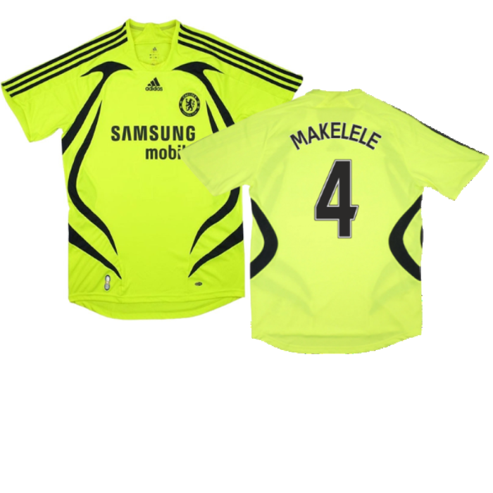 Chelsea 2007-2008 Away Shirt (S) (Good) (Makelele 4)