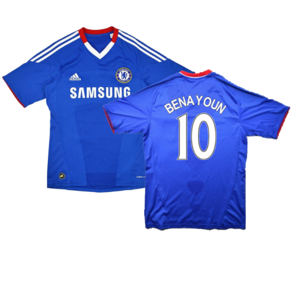 【新品正規品】Chelsea FC 10/11 エッシェン ユニフォーム Chelsea 2010-11 Home Shirt (S) Ivanovic #2 (Excellent) (Benayoun