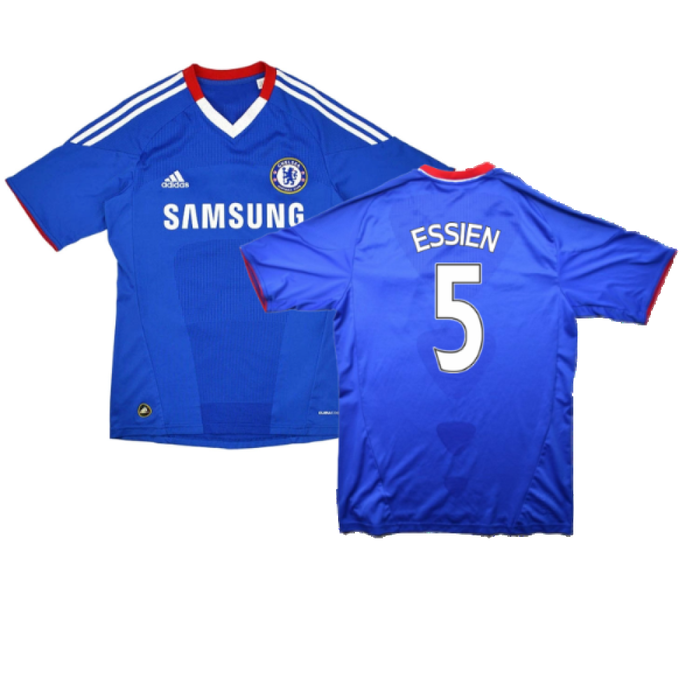 Chelsea 2010-11 Home Shirt (S) Ivanovic #2 (Excellent) (Essien 5)