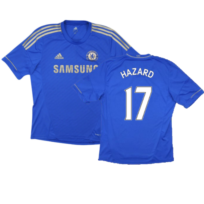 Chelsea 2012 13 Home Shirt S Very Good Hazard 17 Classic Football Kit