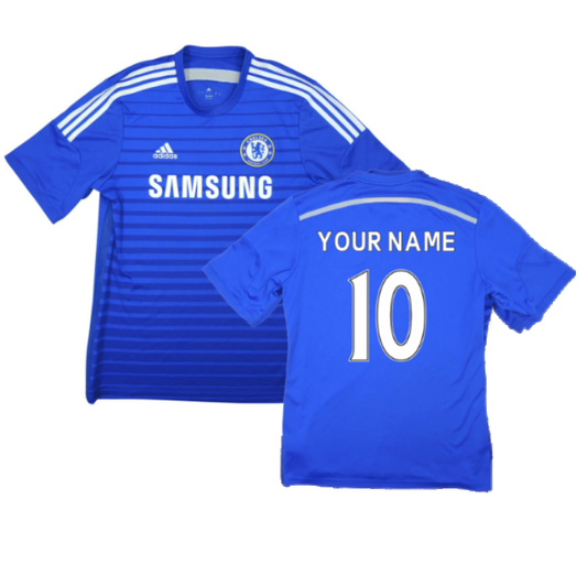 Chelsea 2014-15 Home Shirt (Womens L 1) (Your Name 10) (Good)_0