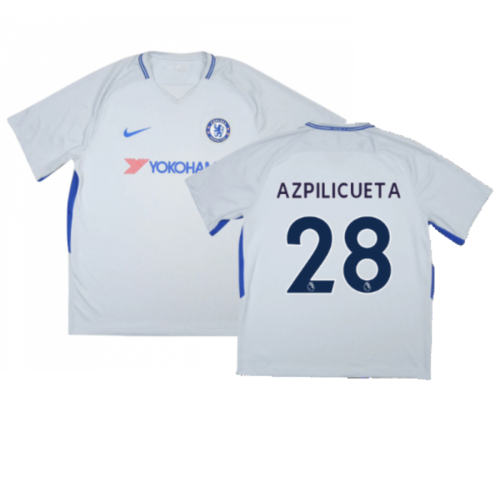 Chelsea 2017-18 Away Shirt (Very Good) (Azpilicueta 28) – Classic