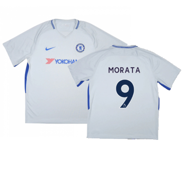 Chelsea 2017-18 Away Shirt (Very Good) (Morata 9)