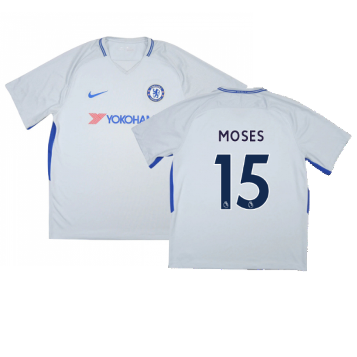 Chelsea 2017-18 Away Shirt (Very Good) (Moses 15)