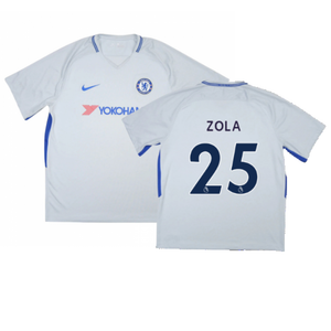 Chelsea 2017-18 Away Shirt (Very Good) (Zola 25)_0