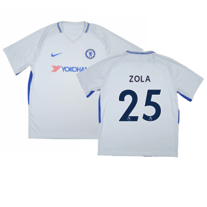 Chelsea 2017-18 Away Shirt (Very Good) (Zola 25)