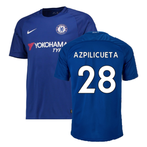 Chelsea 2017-18 Home Shirt (M) (BNWT) (Azpilicueta 28)_0