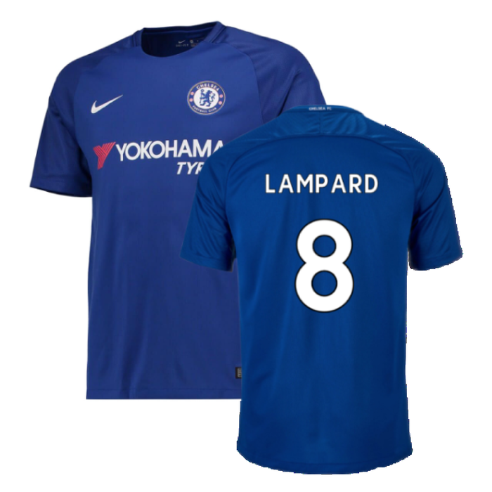 Chelsea 2017-18 Home Shirt (M) (BNWT) (Lampard 8)