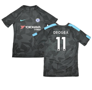 Chelsea 2017-18 Third Shirt (S) (Excellent) (Drogba 11)_0