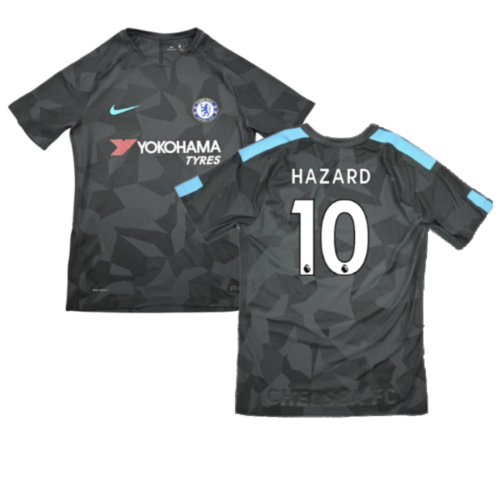 Chelsea 2017 18 Third Shirt S Excellent Hazard 10